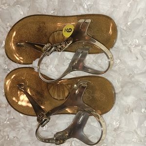Jessica Simpson, Size 9, Gold & Silver